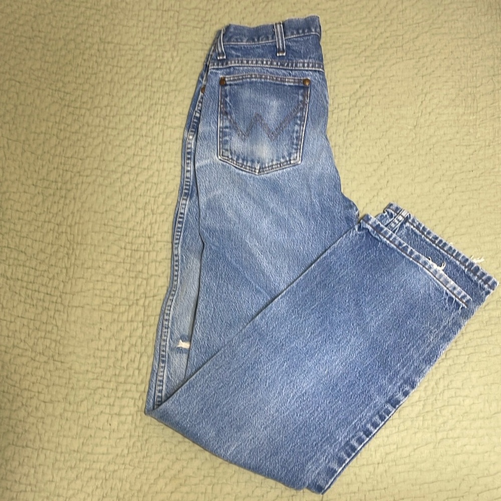 Wrangler 100%cotton, 31x34 made in Mexico